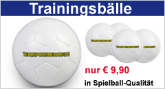 Hochwertige Trainingsb&auml;lle