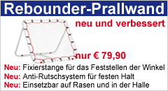 Netz-Rückprallwand für das Techniktraining
