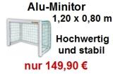 Hochwertiges Minitor aus Aluminium