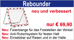 Netz-R&uuml;ckprallwand f&uuml;r das Techniktraining