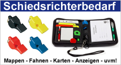 Schiedsrichterbedarf