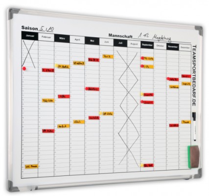 teamsportbedarf.de  Planerboard - Jahresplaner (750 x 1000 mm)