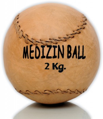 Medizinb�lle 2 kg - Ledermedizinb�lle