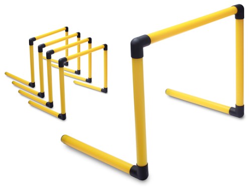 5er Set - Minih�rden 40 cm Gelb (variabel)