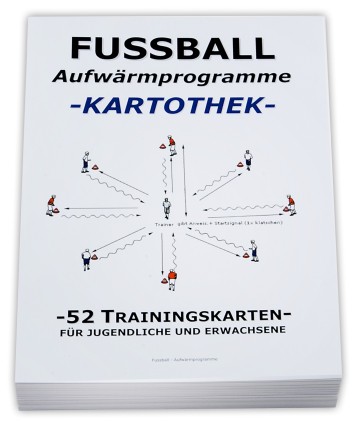 FUSSBALL Trainingskartothek -  Aufw�rmprogramme 