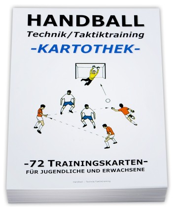 Handball Kartothek Technik-taktik 70 Karten *neu*