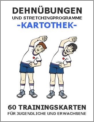 Volleyball Kartothek Dehn�bungen Stretching Dehnen Neu*