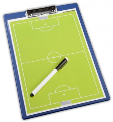 FUSSBALL - Taktikboard (Klemmbrett)