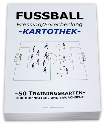 FUSSBALL Trainingskartothek -  Pressing  (Forechecking)