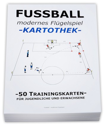 FUSSBALL Trainingskartothek -  modernes Fl�gelspiel 