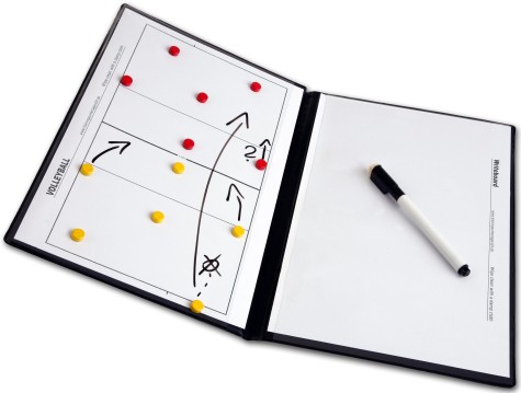 Volleyball - Magnetische Taktikmappe