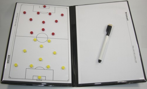Fussball - Magnetische Taktikmappe