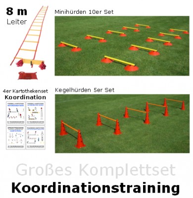 Gro�es Komplettset -  Koordinationstraining 