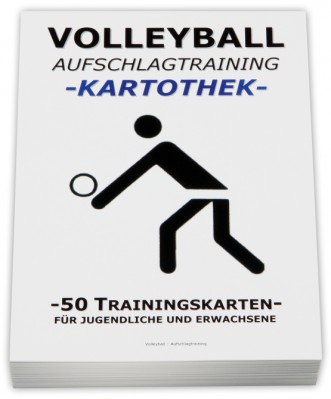 Volleyball Kartothek - Aufschlagtraining