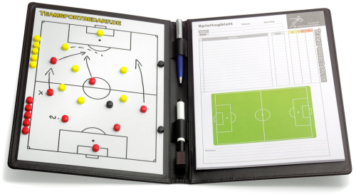 FOOTBALL - magnetic tactics map (leather)