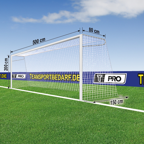 hochwertiges Tornetz für Jugendfussballtore 5 x 2 m - Profiware