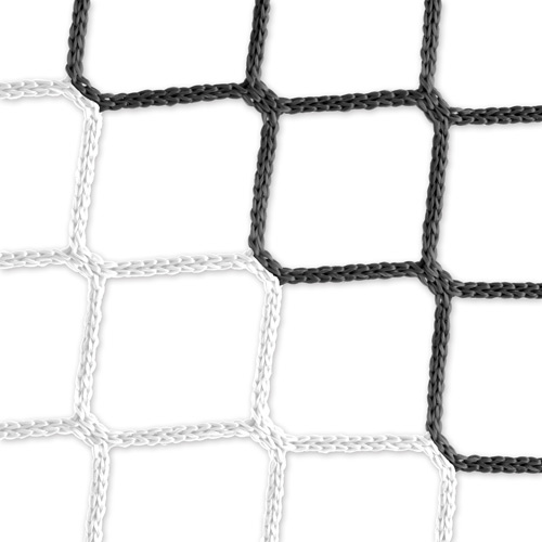 Tornetz (schwarz-weiß) - 5 x 2 m, 4 mm PP, 80/150 cm