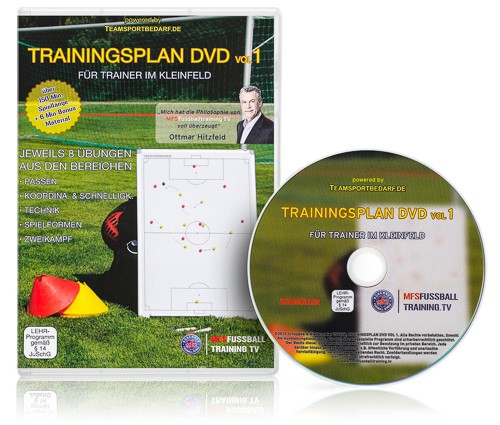 Trainingsplan DVD Vol. 1 - Für Trainer im Kleinfeld