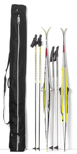 T-PRO Doppel Skitasche 210 cm - für 2 Paar Langlauf-Ski