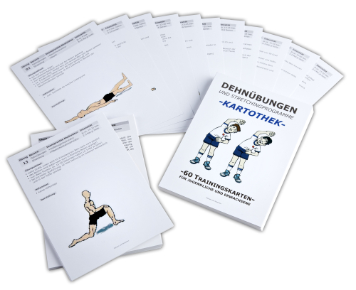 FUSSBALL Trainingskartothek - Dehnübungen/Stretching