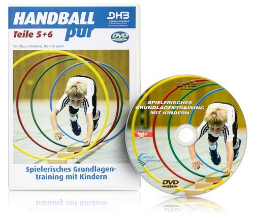 DVD - HANDBALL pur Teile 5+6 spielerisches Grundlagentraining