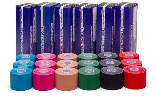 Kinesiology tape (5 cm x 5 m) - in various colors